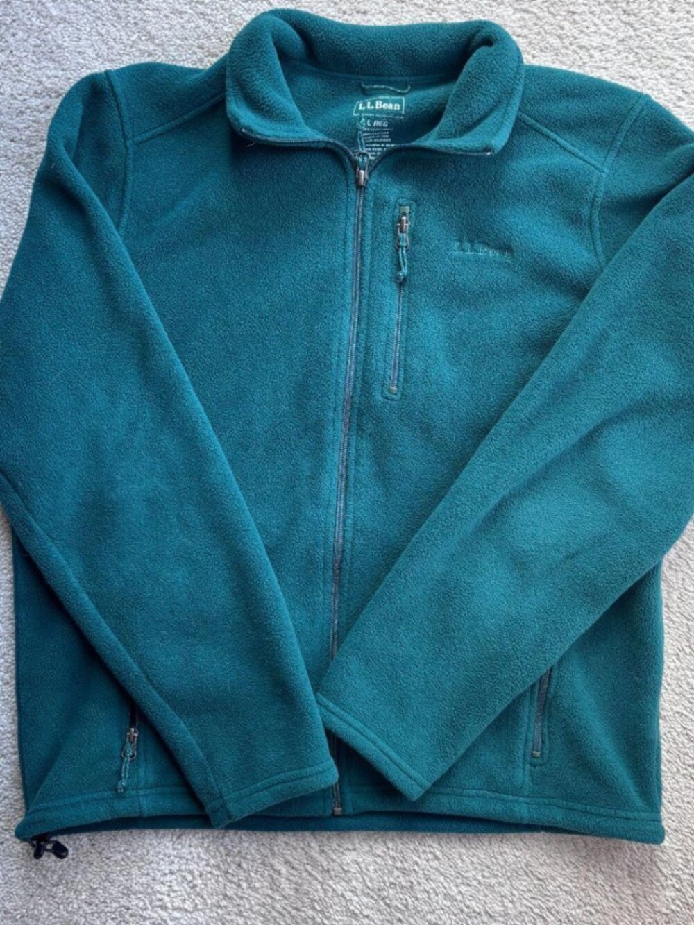 Y2K LL Beans Full Zip Jacket Men Size L
